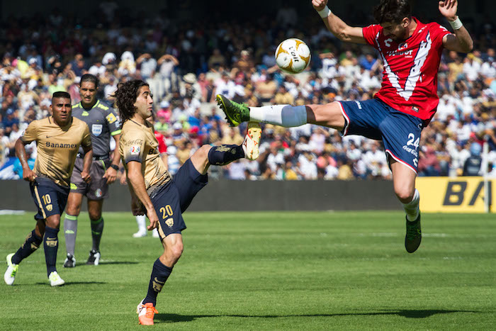 El partido de la polémica fue la vuelta de cuartos de fibnal entre Pumas y Veracruz. Foto: Cuartoscuro