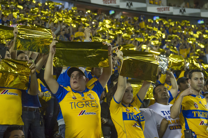 La afición regiomontana se volcó para apoyar a su equipo en la Final. Foto: Xinhua