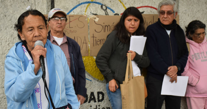 Los colonos aseguran que las autoridades están velando por sus intereses políticos y por los de empresarios, y no por los de habitantes. Foto: Valentina López, SinEmbargoMx