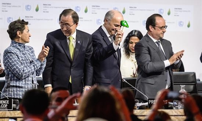 lo Hicimos parisagreement Es Adoptado Tuitearon En cop Foto Efe