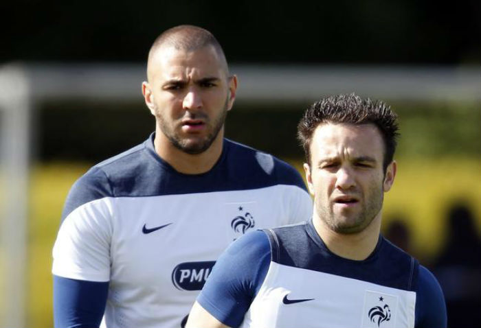 Los delanteros de la selección de Francía siguen en líos. Foto: EFE