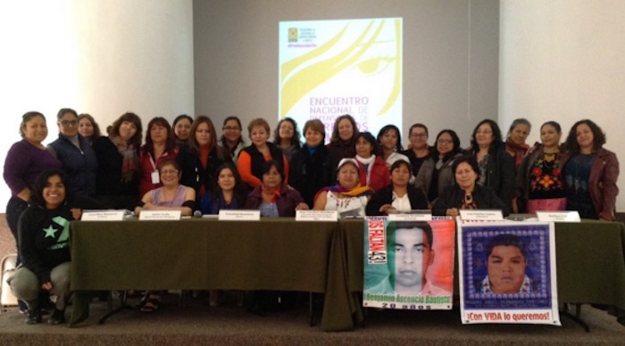 En una conferencia de prensa, las activistas compartieron un posicionamiento público donde denunciaron una situación de alto riesgo en materia de derechos humanos en México. Foto: Twitter @RedDefensorasMx