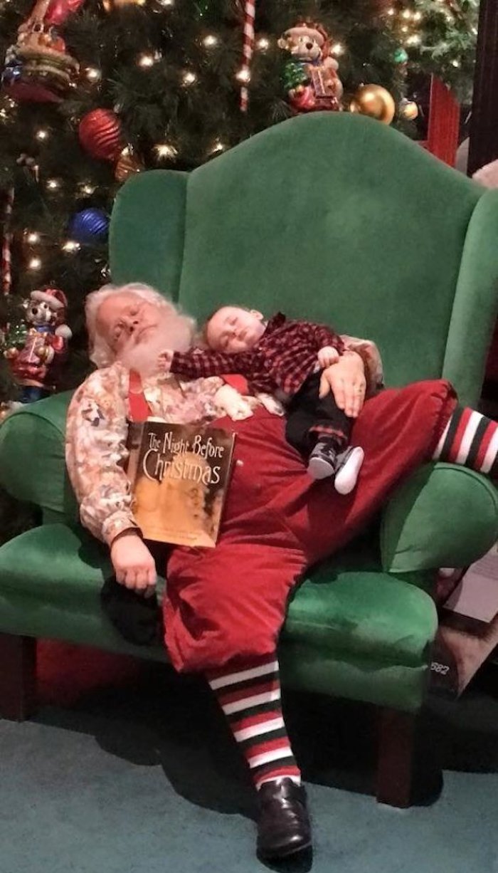 Santa Claus Inmortaliza El Sueño De Un Bebé Foto the Huffington Post