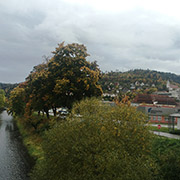 El cristalino río Neckar, que da apellido a Oberndorf, favorece el aspecto buco?lico de la pequeña ciudad alemana