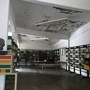 Interior de la biblioteca municipal de Arcelia. El estado de Guerrero posee uno de los i?ndices educativos más bajos de México. Foto SinEmbargo Humberto Padgett