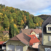 Oberndorf se halla en un valle de la Selva Negra alemana, uno de los lugares más ricos del planeta