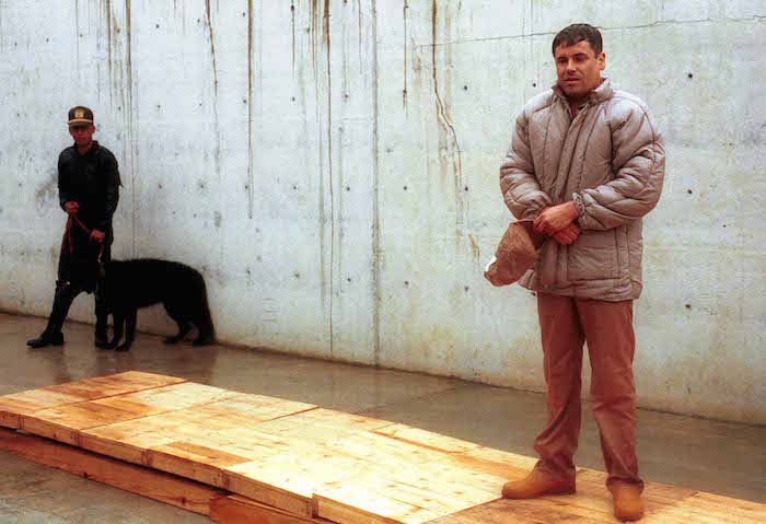 "El Chapo" Guzmán antes de su primer fuga del Penal de Puente Grande Jalisco. Foto: Cuartoscuro