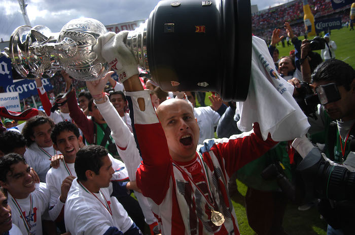 Hace ocho años las chivas lograron coronarse en su centenario. Foto: Cuartoscuro