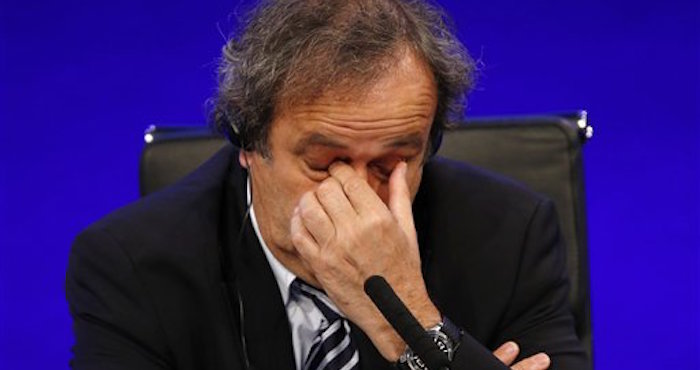 Michel Platini Renunció a Su Deseo De Convertirse En El Próximo Presidente De La Fifa Foto Ap