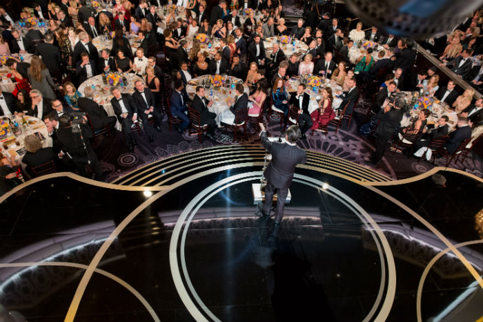 Discreto Aunque Usted No Lo Crea Estuvo El Siempre Polémico Ricky Gervais Foto Golden Globes