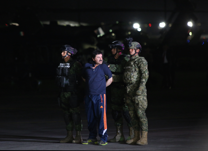 Captura de Joaquín Guzmán Loera "El Chapo"