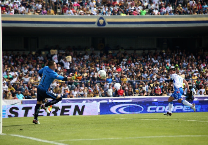 El solitario gol de La Franja fue suficiente para sacar los tres puntos de CU. Foto: Francisco Cañedo, SinEmbargo