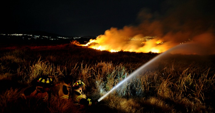 Bomberos De Varias Delegaciones Laboraron Por Varias Horas Intentando Sofocar Las Llamas Que Acabaron Con Pastizales De Aproximadamente Hectáreas Foto Cuastoscuro