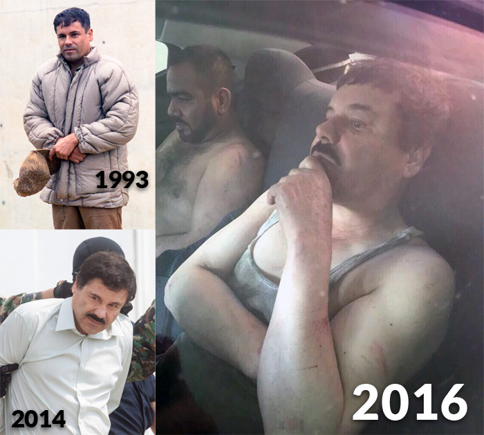 Las Tres Capturas De el Chapo Guzmán Fotos Cuartoscuro Y Especial