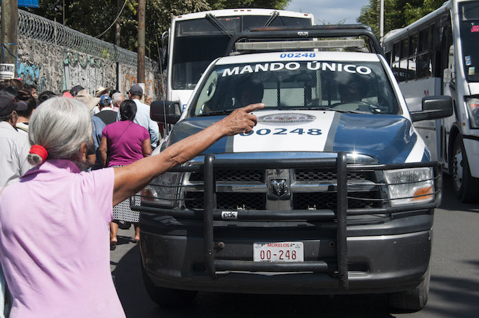 Morelenses Refieren Que a Partir De La Muerte De Alcaldesa En Temixco Se Fortalecieron Los Operativos De Seguridad Foto Cuartoscuro