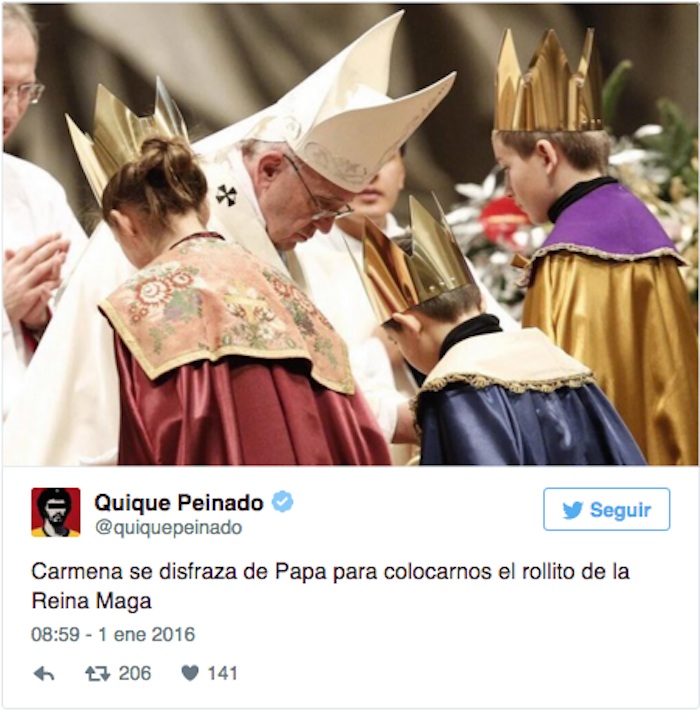 Una Reina Maga En La Misa Del Vaticano Foto Especial