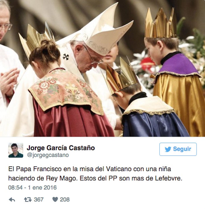 Una Reina Maga En La Misa Del Vaticano Foto Especial