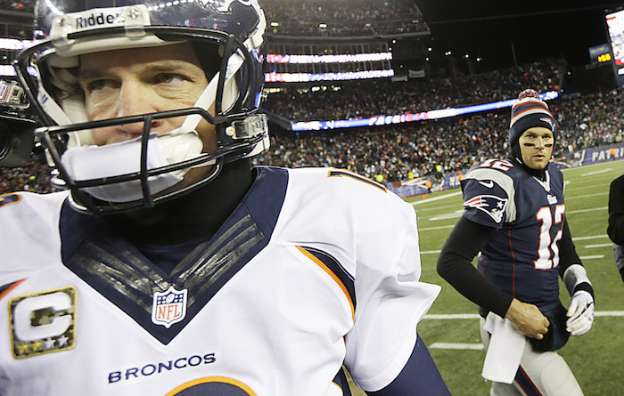 Manning y Brady se conocen bastante, la diferencia la marcarán los momentos que ambos atraviesan actualmente. Foto: AP