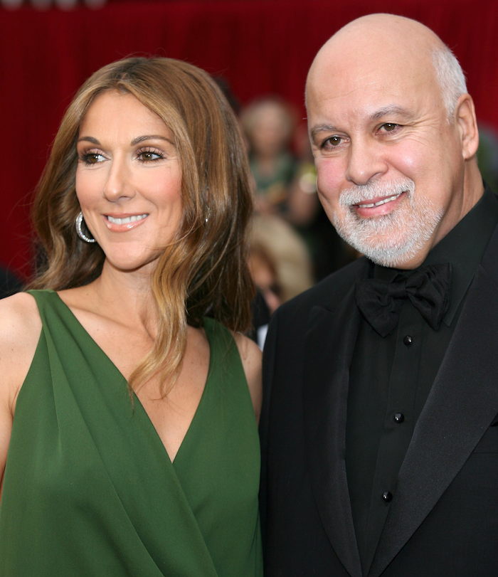 La Cantante Canadiense Celine Dion Y Su Marido Rene Angelil Foto Efearchivo