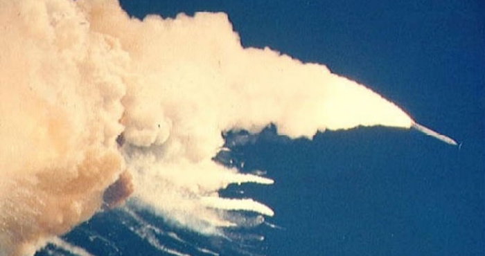 El transbordador Challenger estalló momentos después de ser lanzado desde el Centro Espacial Kennedy en 1986. Foto: EFE