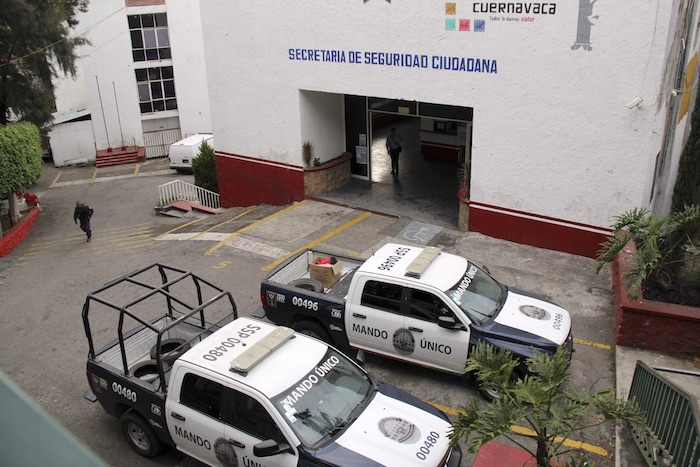 Vista De Las Instalaciones De La Secretaría De Seguridad Ciudadana Que Permanecen Custodiadas Por El Mando Único Foto Cuartoscuro