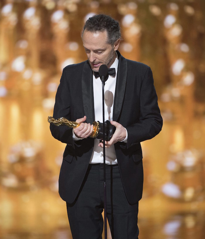 Emmanuel Lubezki Al Momento De Recibir Su Óscar Foto Efe