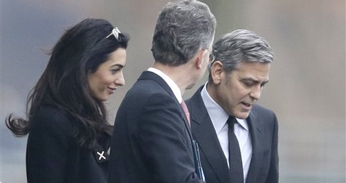 George Clooney Y Amal Clooney En Berlin Foto Ap