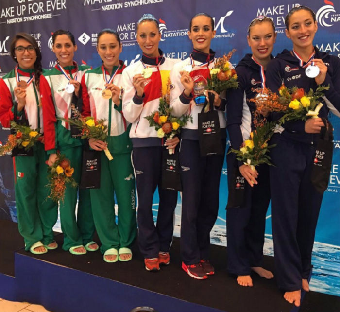 Junto a Sus Compañeras Ganó Una Medalla De Bronce a Principios De Este Mes Foto Twitter nuriadiosdado