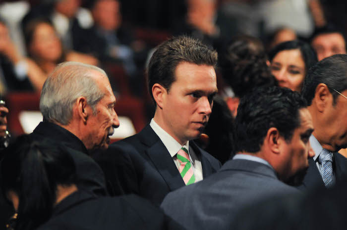 Manuel Velasco Coello se adjudicó la llegada del Papa a Chiapas. Foto: Cuartoscuro