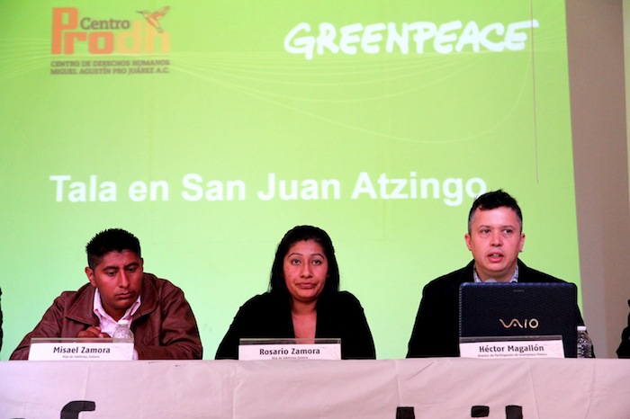 De Izquierda a Derecha Misael Y Zamora Y Greenpecae Foto Luis Barrónsinembargomx