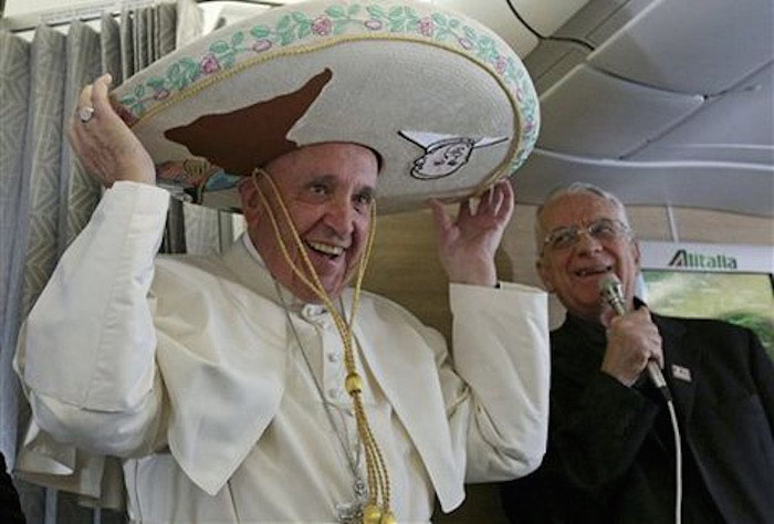 El Papa Rumbo a México Foto Ap