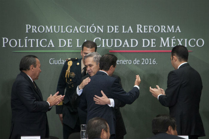 El Presidente promulgó el pasado viernes la Reforma Política del DF. Foto: Cuartoscuro