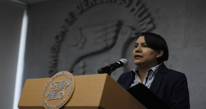 MÉxico Df diciembre Perla Gómez Gallardo Presidenta De La Comisión De Derechos Humanos Del Df Presentó Las Recomendaciones Y Del Las Cuales Son Contra La Secretaria De Seguridad Pública Del Df La Procuraduria General De Justicia De Df Y La Asamblea Legislativa Del Distrito Federal Por Los Casos De Las Protestas Y Detenciones Arbitrarias En Las Pasadas Marchas Del De Noviembre Foto Enrique OrdÓÑez cuartoscurocom