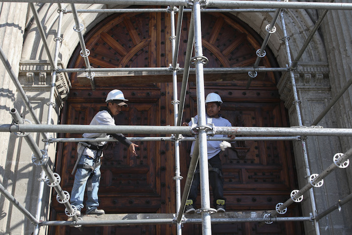 Restauración De La Catedral Metropolitana Foto Cuartoscuro