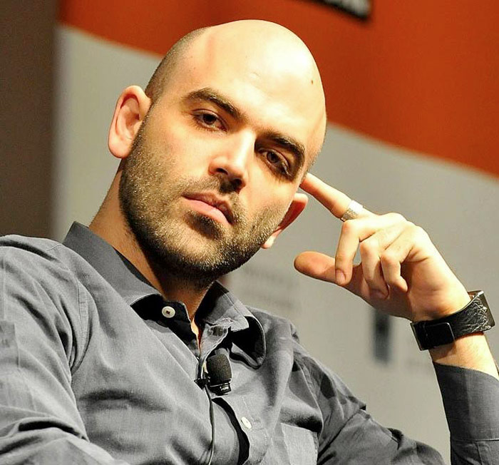 Roberto Saviano, periodista y escritor italiano, y uno de los más reconocidos estudiosos del crimen organizado. Foto proporcionada por él.