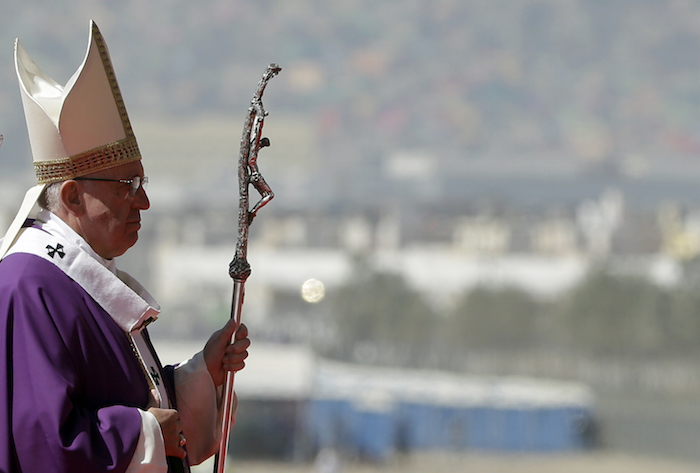 El Papa Francisco Celebra La Misa En En Ecatepec Foto Ap