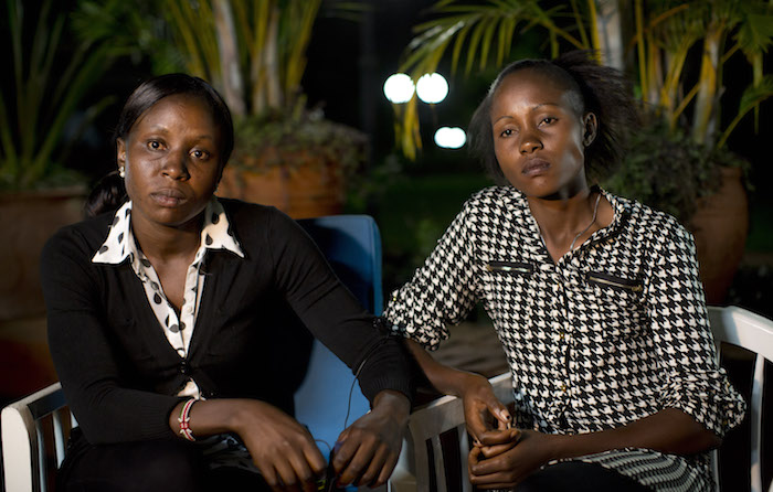 Joy Sakari y Francisca Koki Manunga acusaron al director de la federación de atletismo keniana. Foto: AP