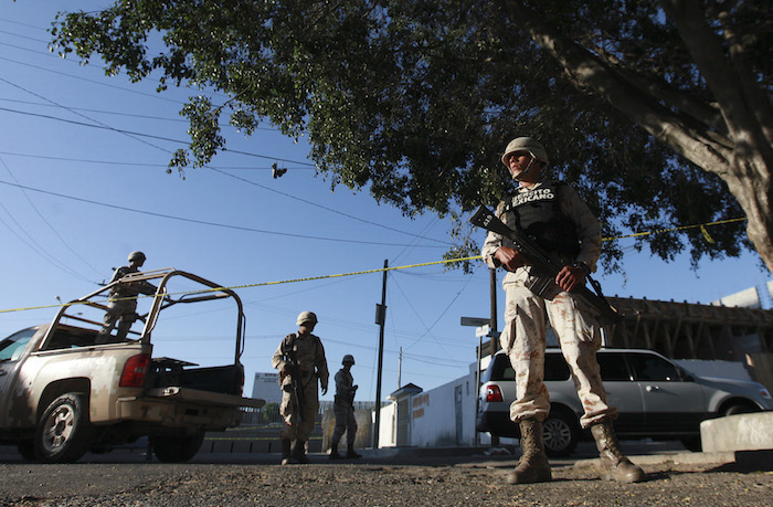 Militares Vigilan Tijuana Foto Cuartoscuro