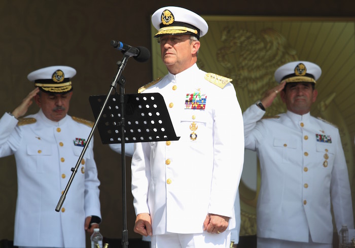 La recomendación 1/2016  fue dirigida al titular de la Secretaría de la Marina (Semar), el Almirante Vidal Francisco Soberón Sanz. Foto: Cuartoscuro.