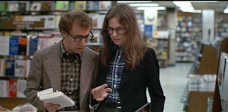 Woody Allen Y Diane Keaton En Annie Hall Foto Especial