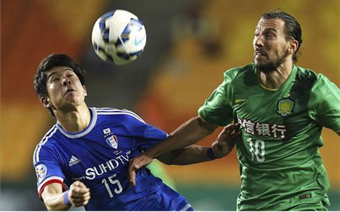 Clubes asiáticos como el Jeonbuk Motors están mejor colocados en el ranking mundial que muchos finalistas de la Champions. Foto: EFE