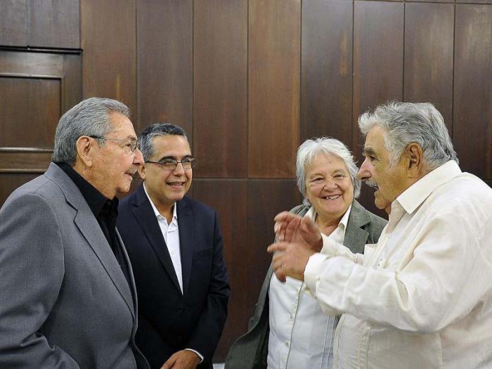 El Ex Mandatario Uruguayo Estuvo Recientemente En Cuba En Una Visita En La Que Habló Tanto Con Fidel Como Con Raúl Castro Foto Granma