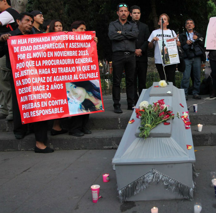 A dos años del feminicidio, no hay detenidos por el caso de María Fernanda Montes. Foto: Luis Barrón, SinEmbargoMX. 