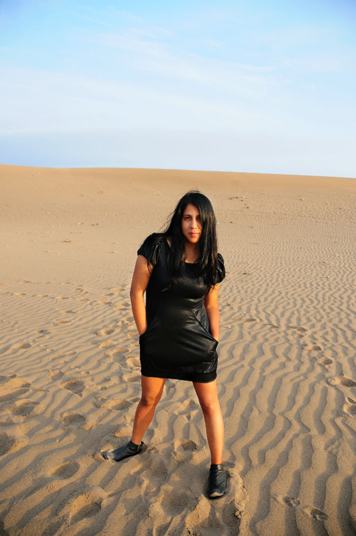 Gabriela En El Desierto En Una Fotografía Cortesía De Ale Devescovi