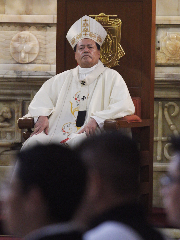 “Norberto optó por caminar junto a los ricos, no con los pobres”, dice el padre Anastasio Hidalgo Miramón. Foto: Cuartoscuro 