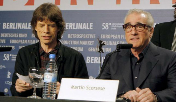 Scorsese y Jagger, los cerebros detrás de Vinyl. Foto: efe