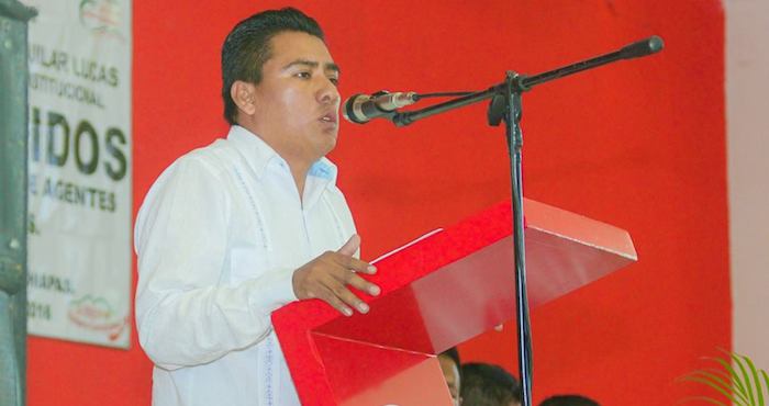 El Ex Edil Priísta De Frontera Comalapa Chiapas Jorge Antonio Aguilar Lucas Foto Facebook