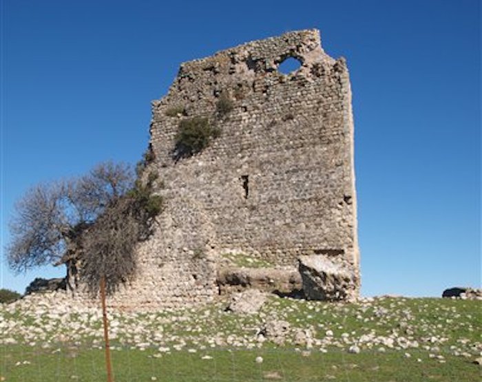 El Deteriorado Castillo De Matrera Del Siglo Xix En Villamartín España Foto Ap