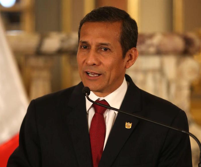 El presidente peruano, Ollanta Humala, termina su gestión el julio próximo. Foto: EFE