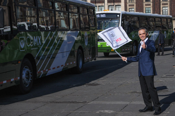 El Jefe de Gobierno capitalino, Miguel Ángel Mancera Espinosa, informó que la Ciudad adoptará diversas acciones para reducir los niveles de contaminación. Foto: Cuartoscuro